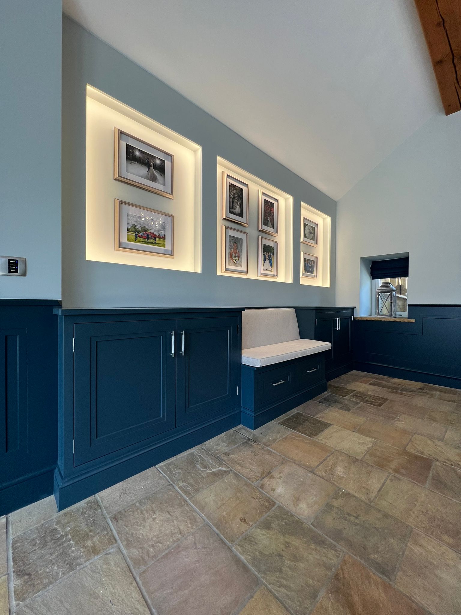 Bespoke Hallway Storage & Display Wall